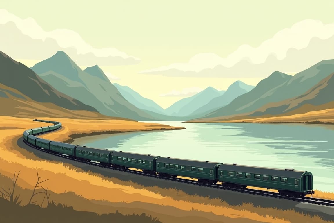 Illustration of North Coast 500