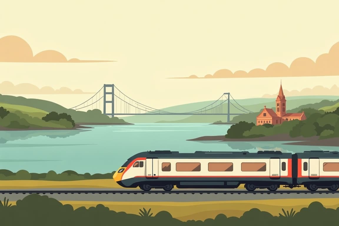Illustration of North of England by Rail