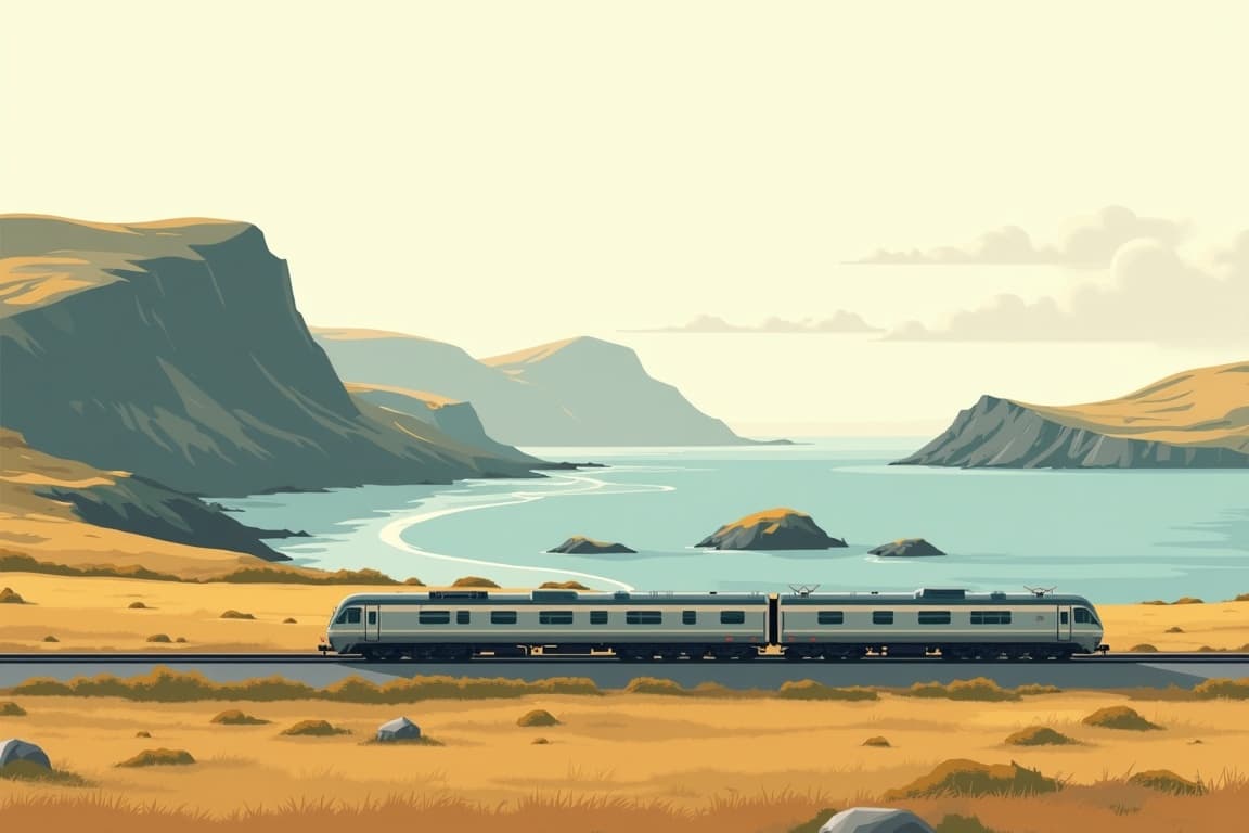 Illustration of Orkney & the Shetland Isles