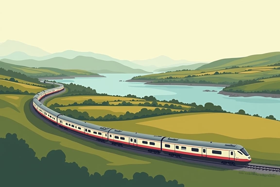 Illustration of Panorama Tour of Ireland