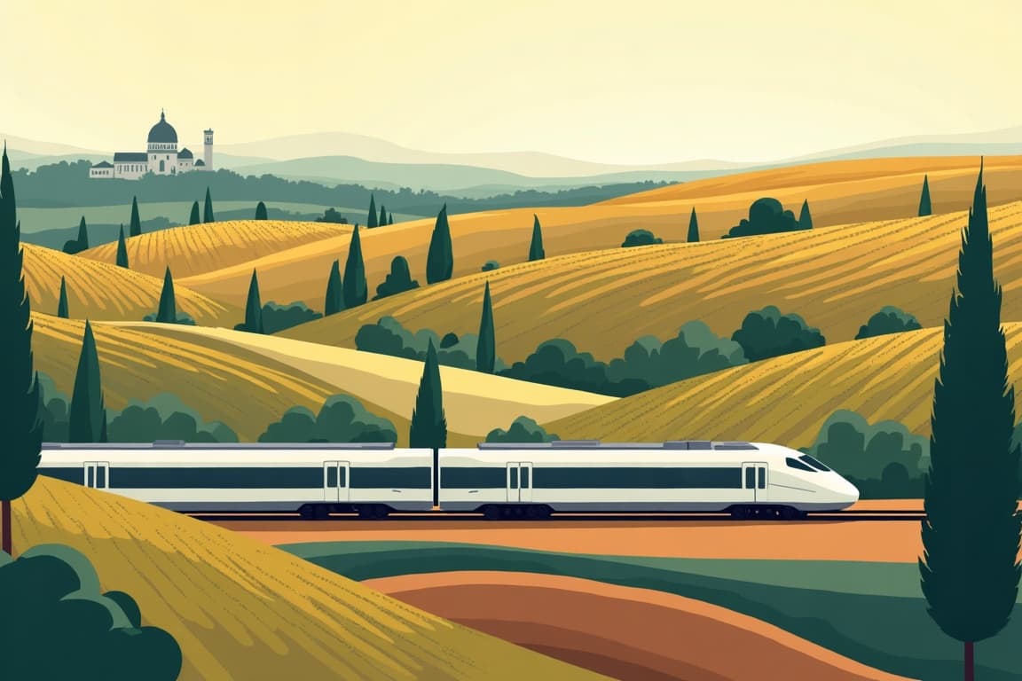 Illustration of Panorama Tour of Italy