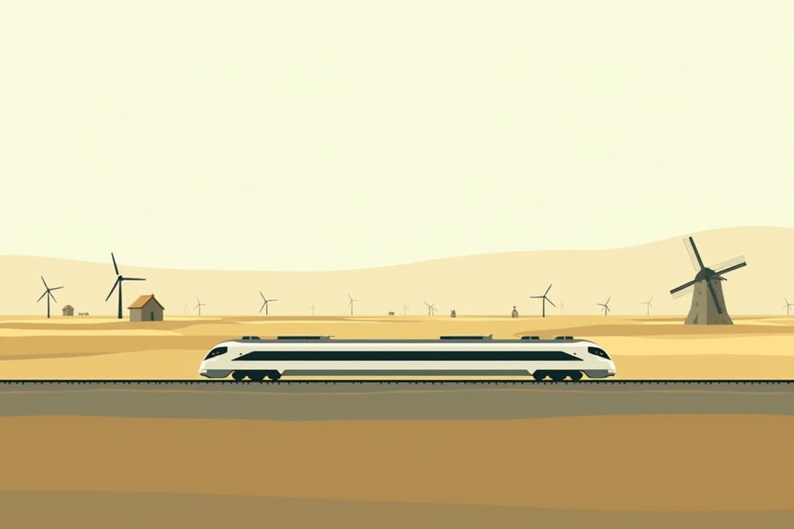 Illustration of Paris and Amsterdam