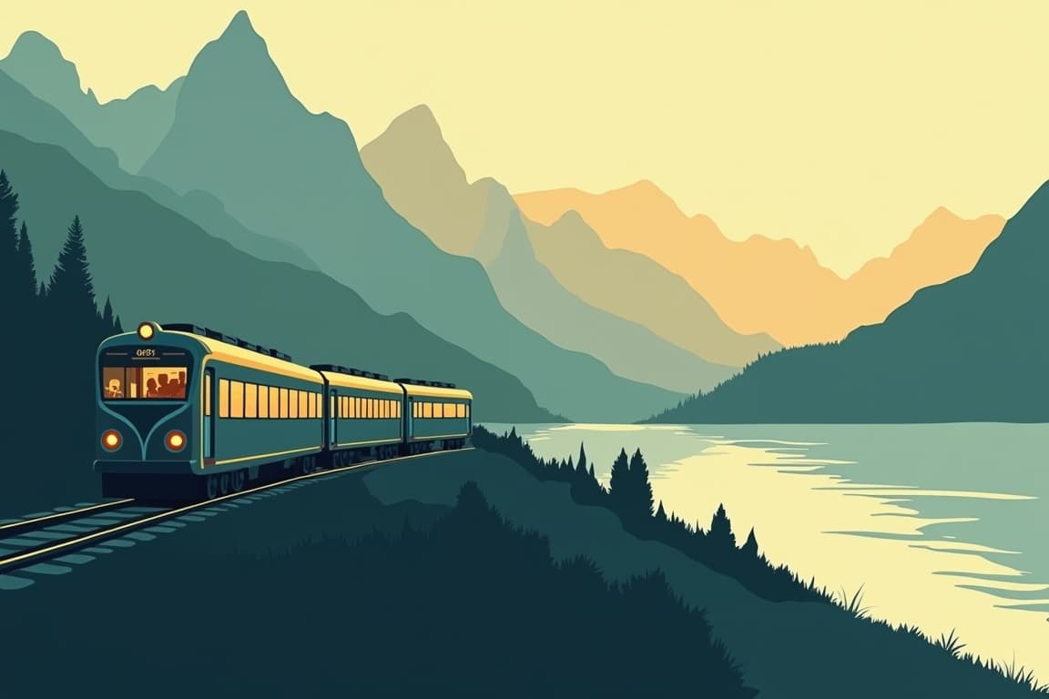 Illustration of Paris to Verona (Classic route)