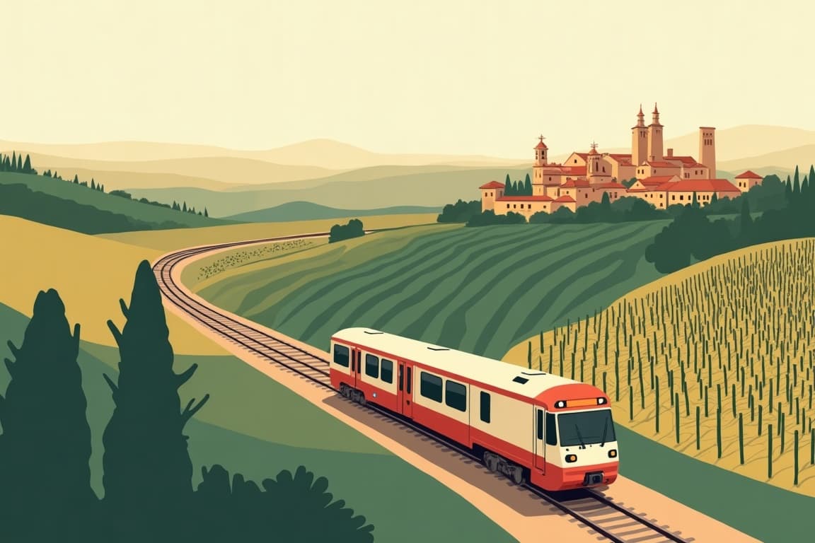 Illustration of Parma & the Prosecco Hills