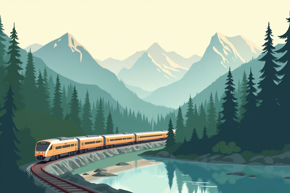 Illustration of Rainforest to Gold Rush Classic