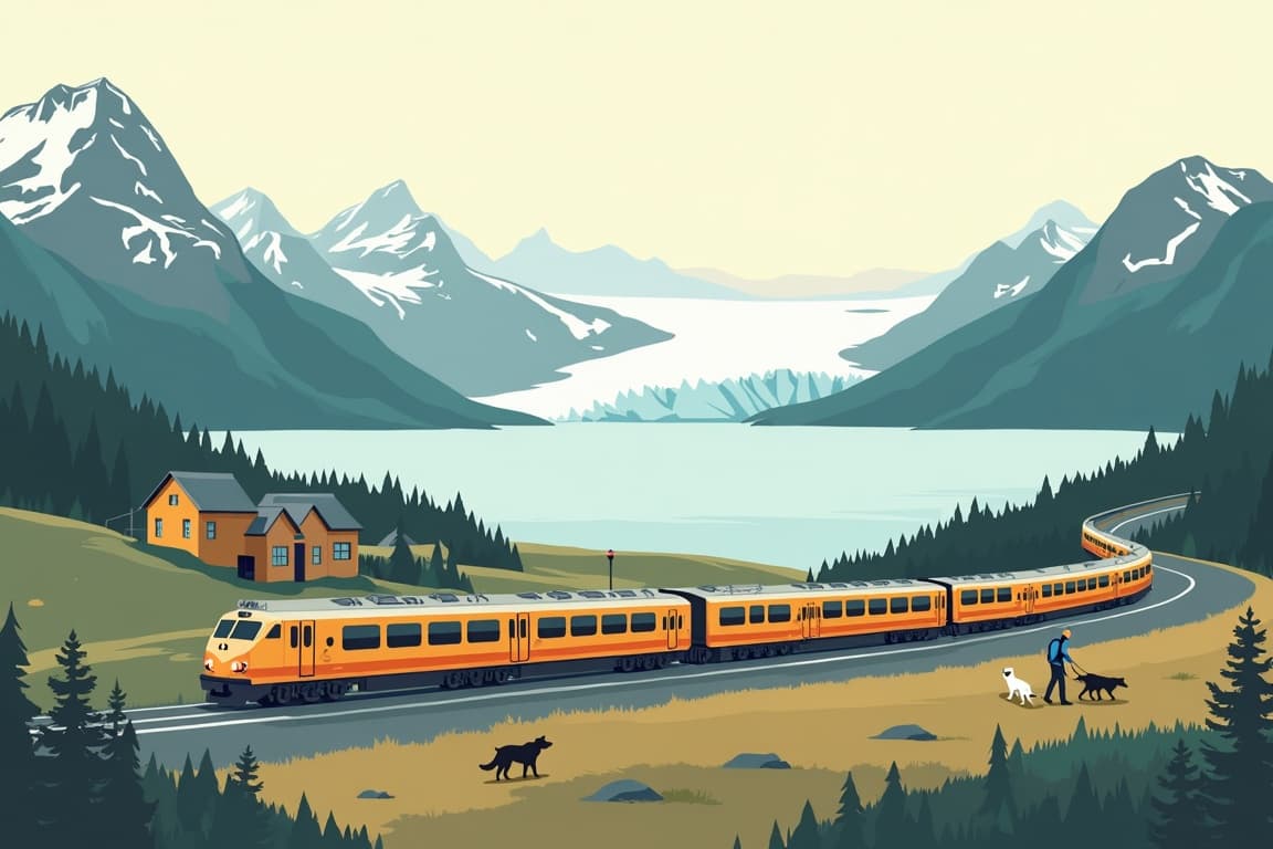 Illustration of Real Alaska Tour