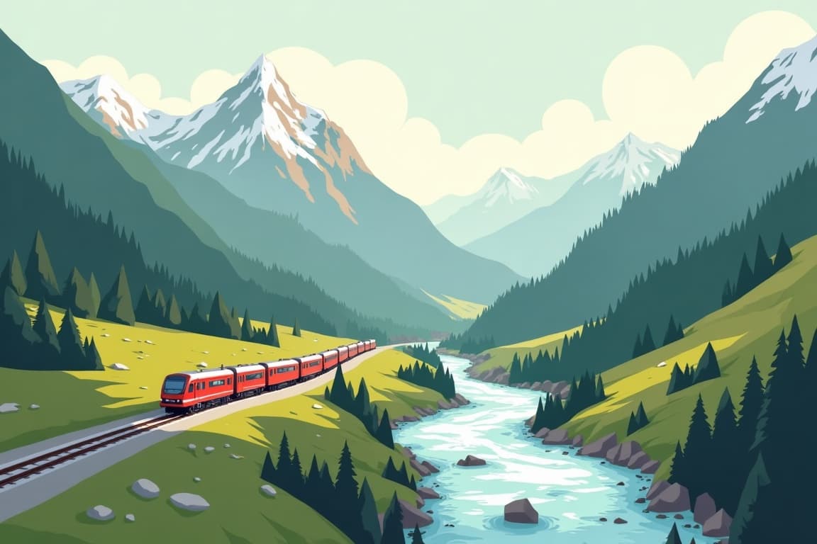 Illustration of Rhätischebahn Explorer