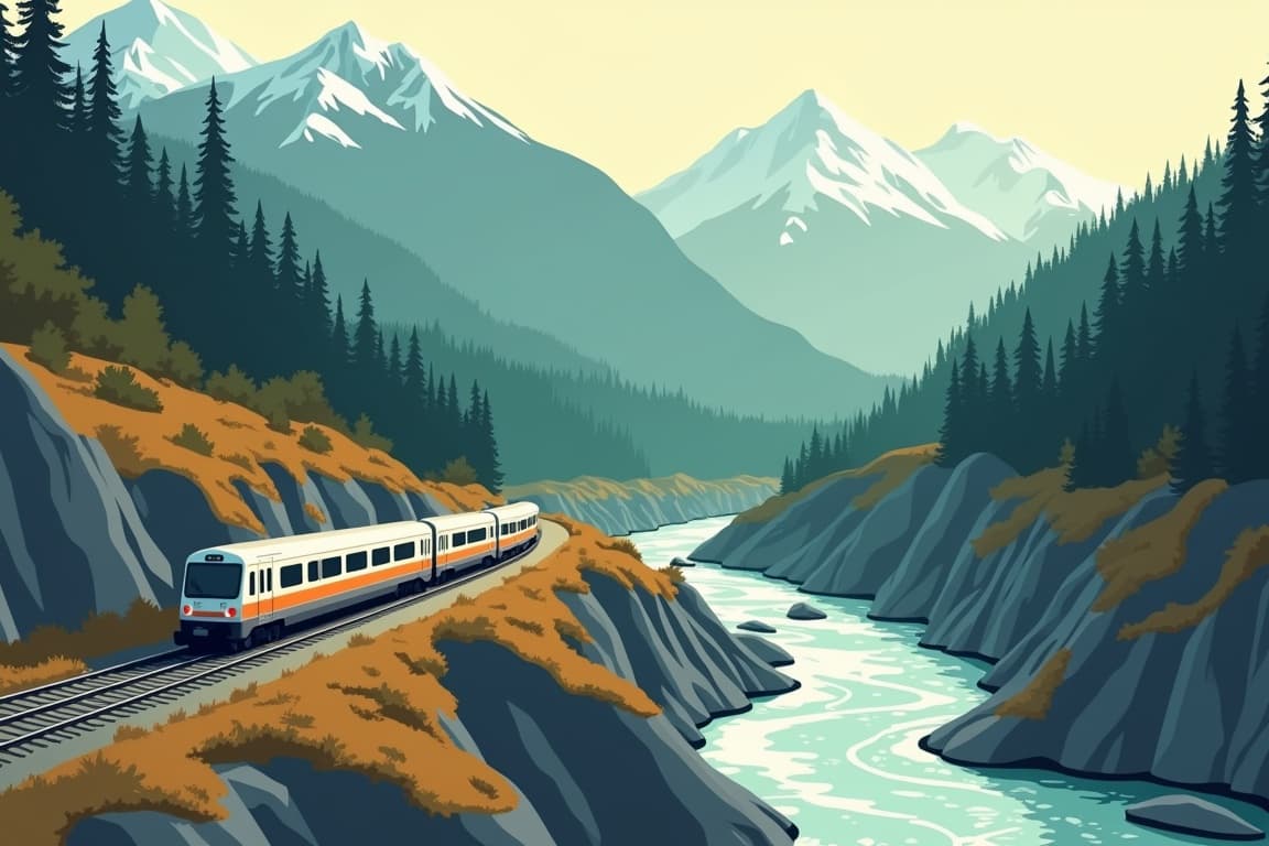 Illustration of Rockies Nostalgic: Eastbound