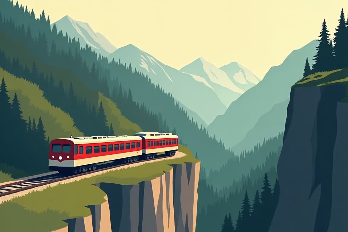 Illustration of Rockies Passage Plus: Westbound