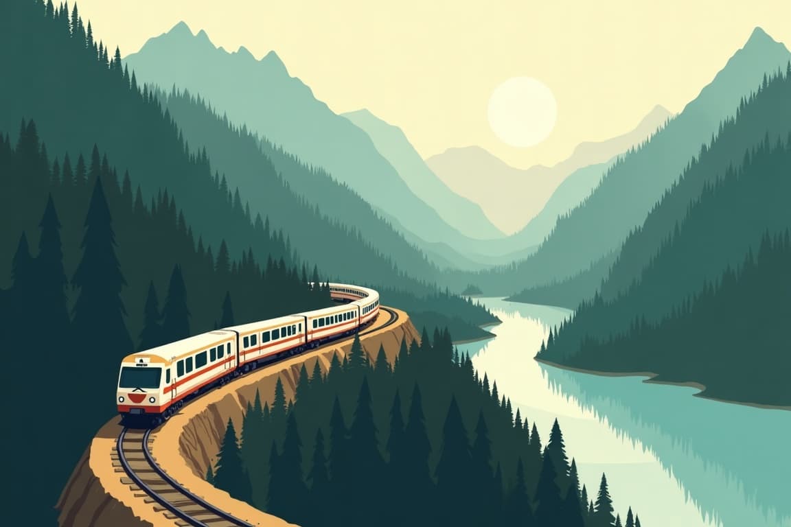 Illustration of Rockies Passage: Westbound