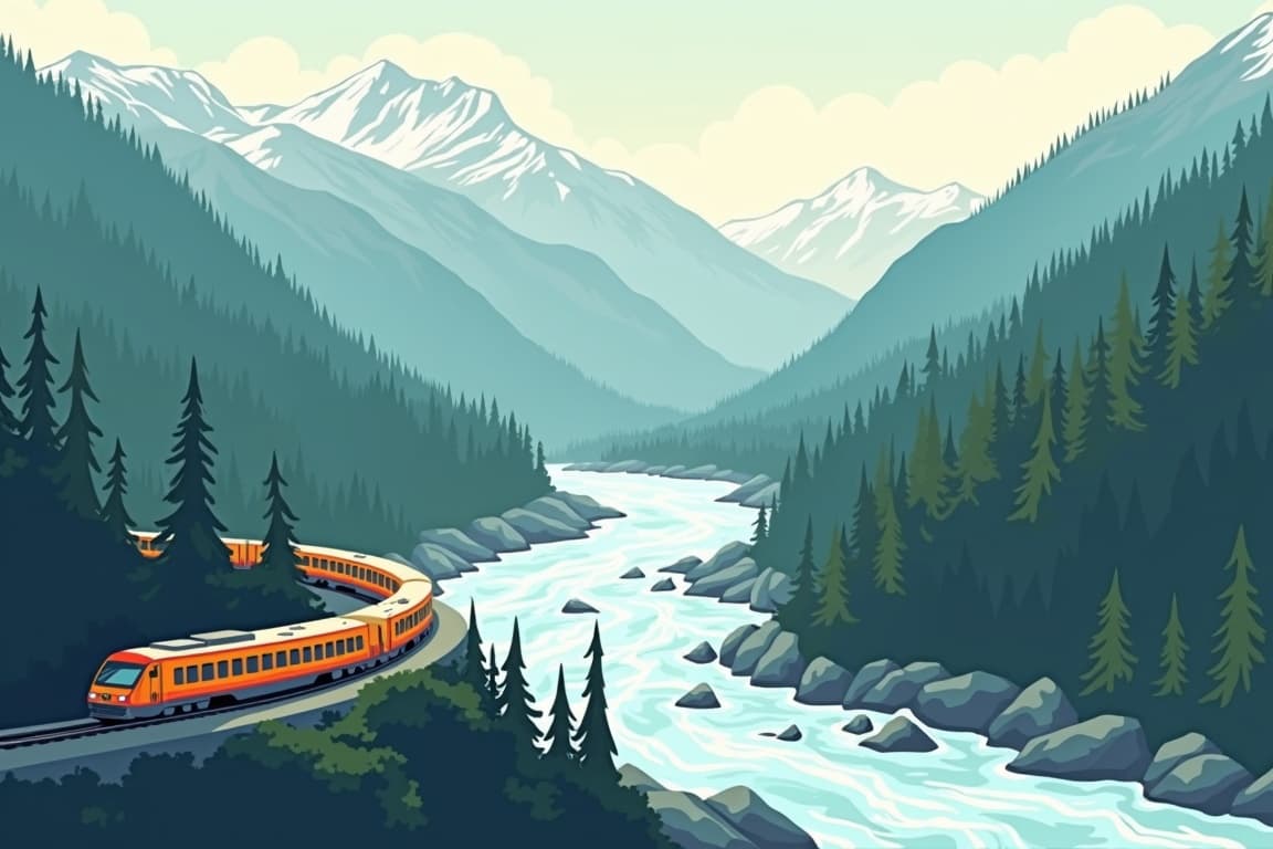 Illustration of Rockies Rail Extravaganza