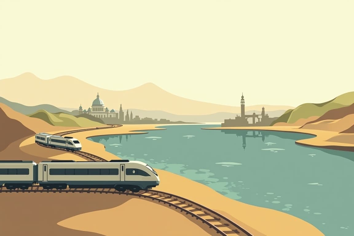 Illustration of Rome, Bologna, and Venice