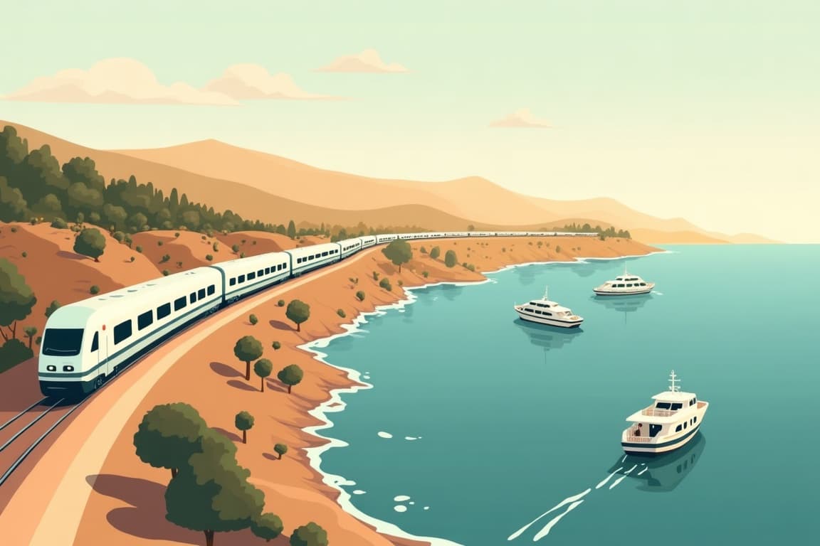 Illustration of Rome, Zakynthos, and Ancient Greece