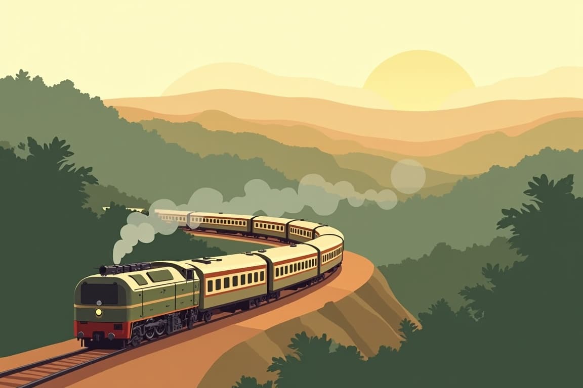 Illustration of Rovos Rail: Southern Cross