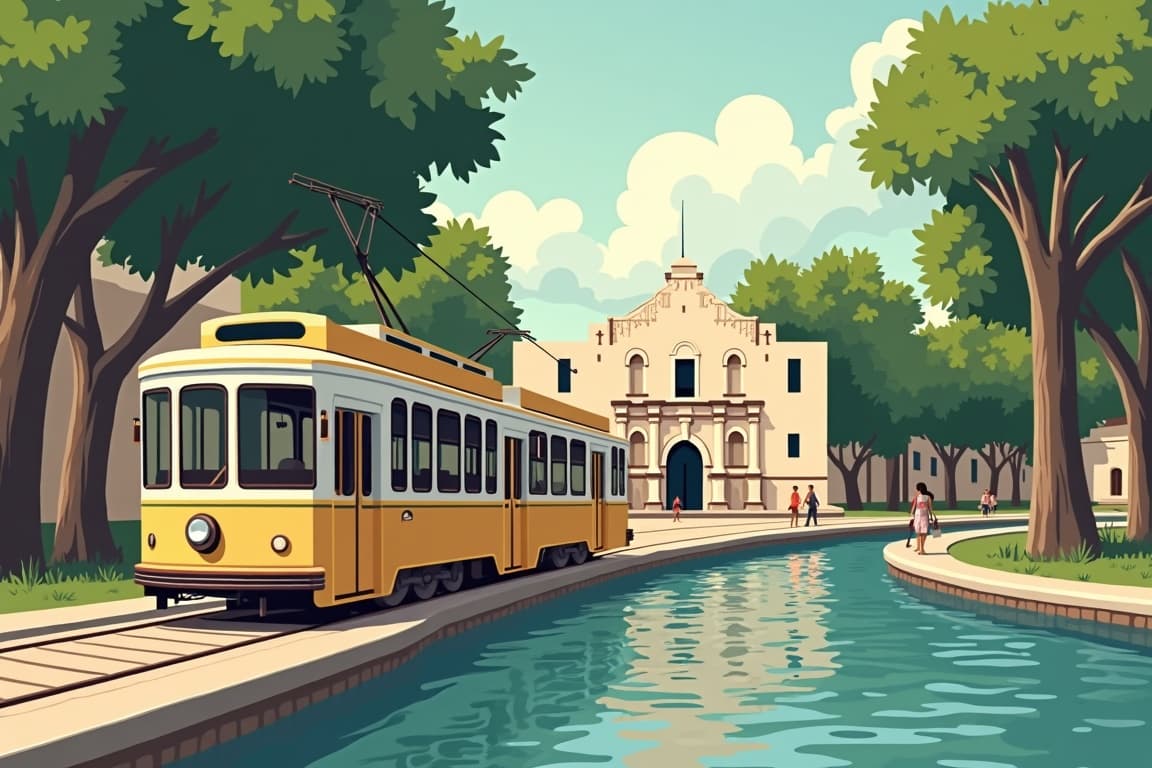 Illustration of San Antonio Getaway