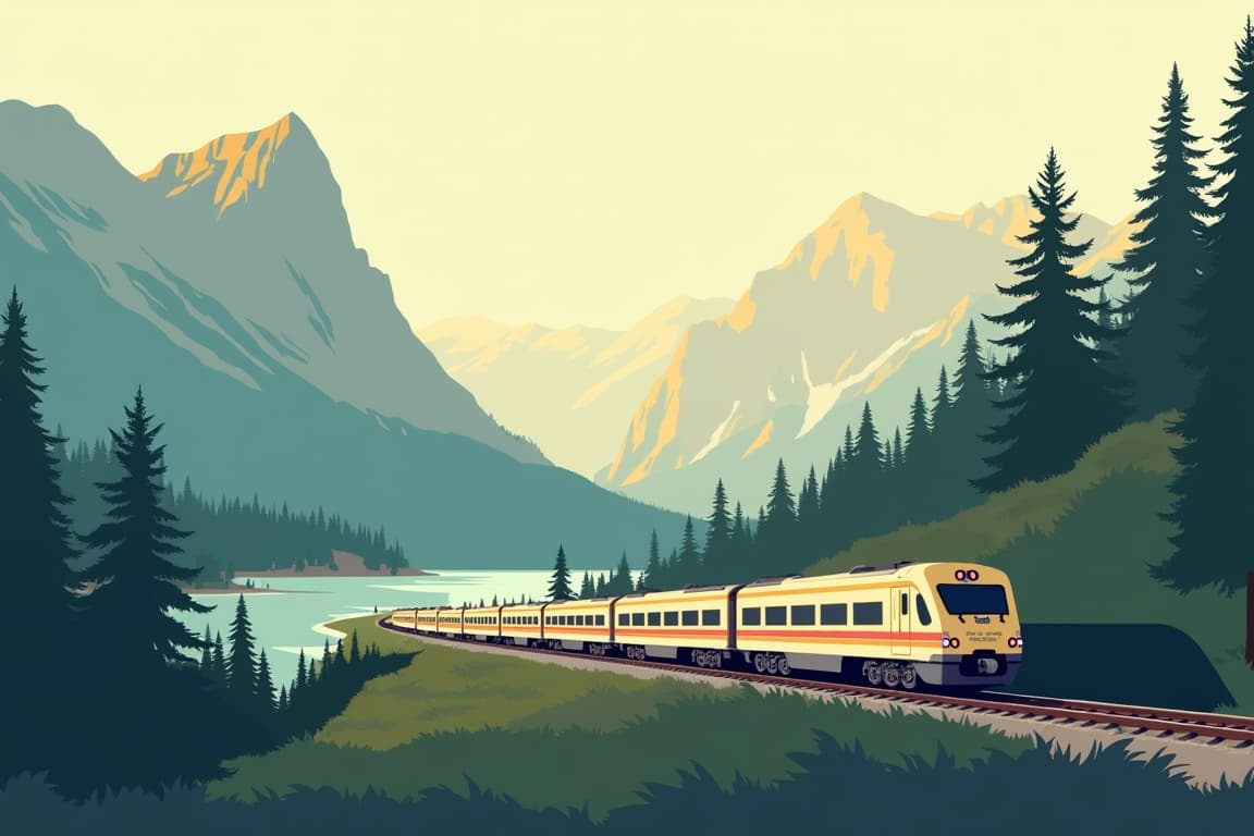 Illustration of San Francisco and Yosemite Getaway
