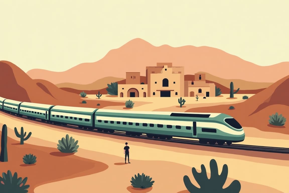 Illustration of Santa Fe Getaway