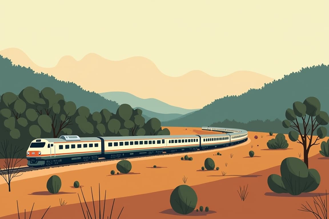 Illustration of Savannah Rail Runner