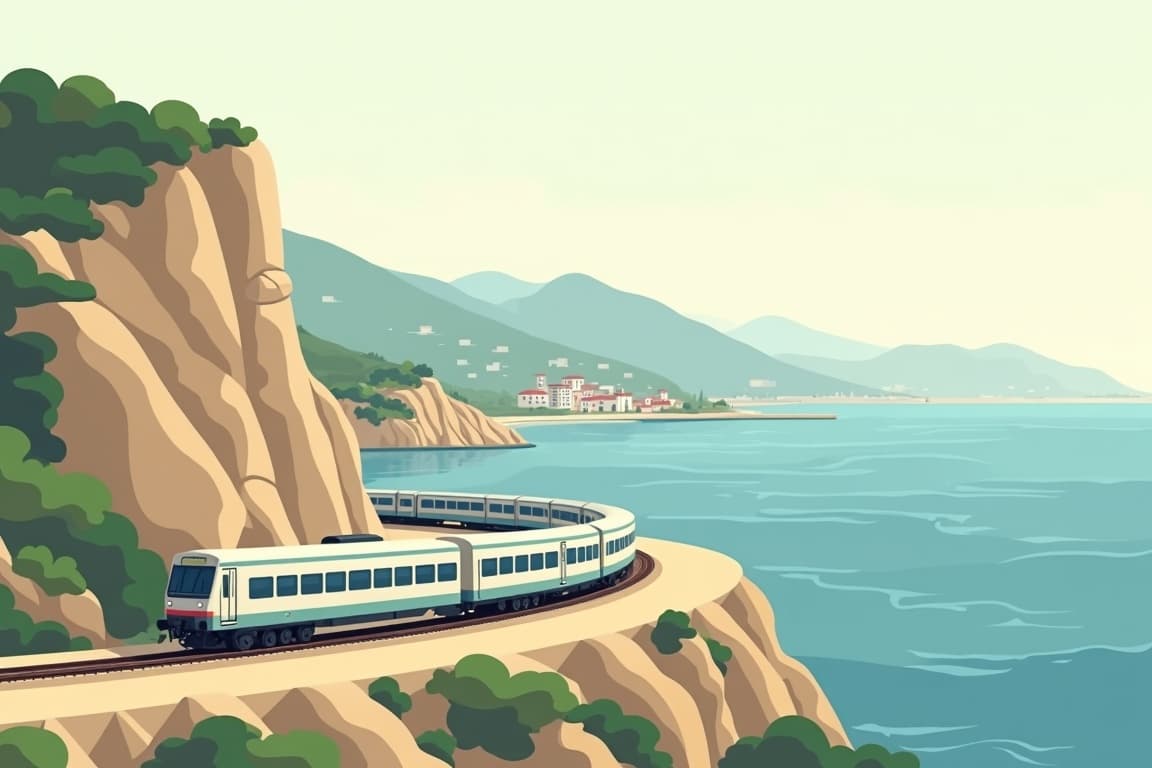 Illustration of Scenic Italy
