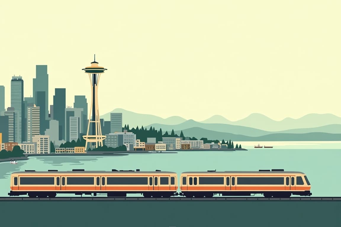 Illustration of Seattle Getaway
