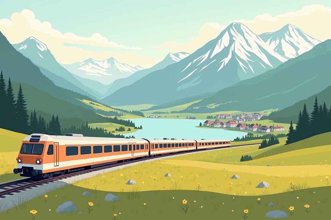Illustration of Swiss Explorer: 2 Weeks