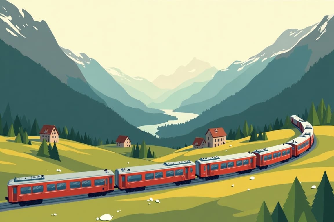 Illustration of The Best of Switzerland