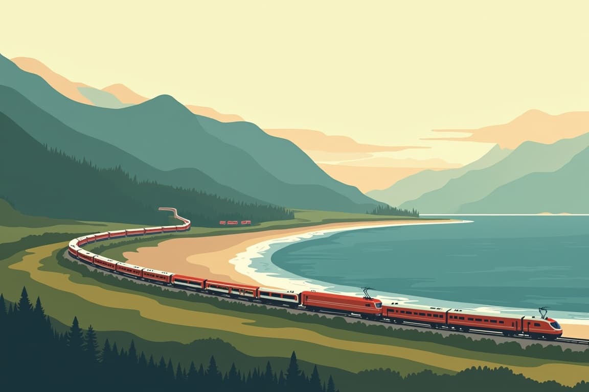 Illustration of The Black Sea Express