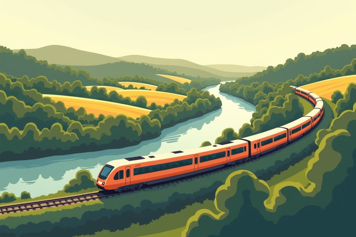 Illustration of The Charming Dordogne