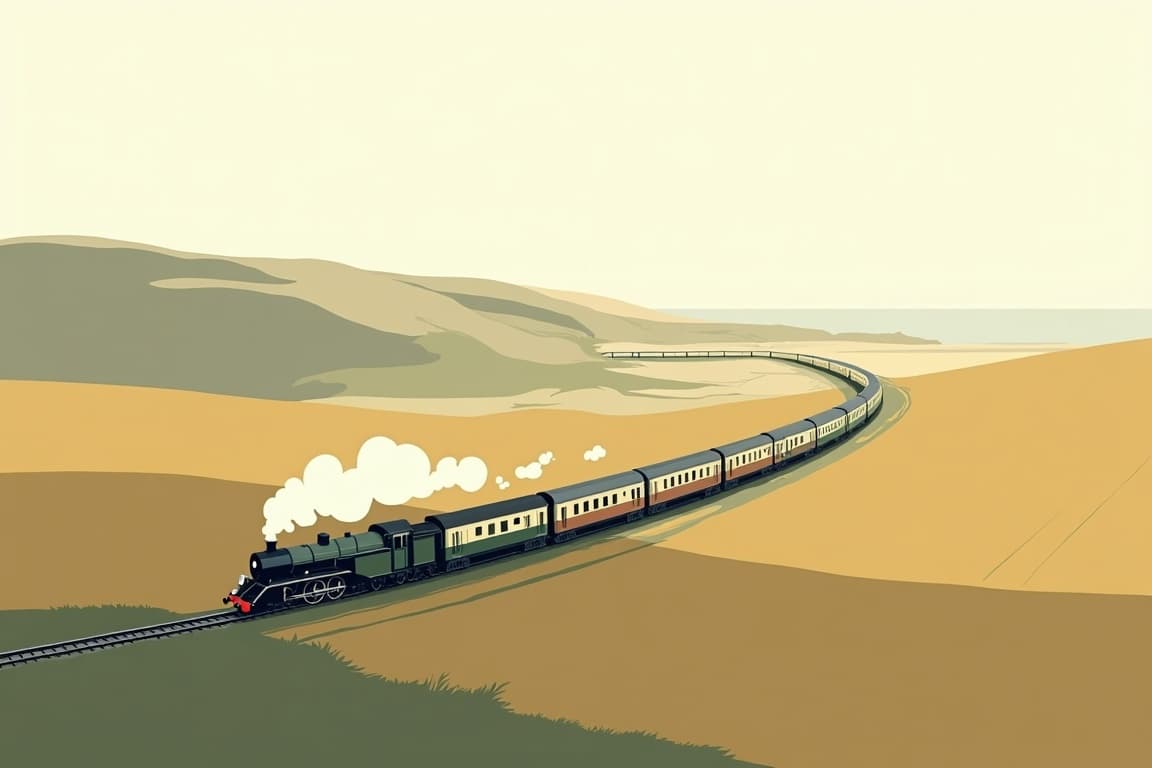 Illustration of The Christmas Sussex Belle