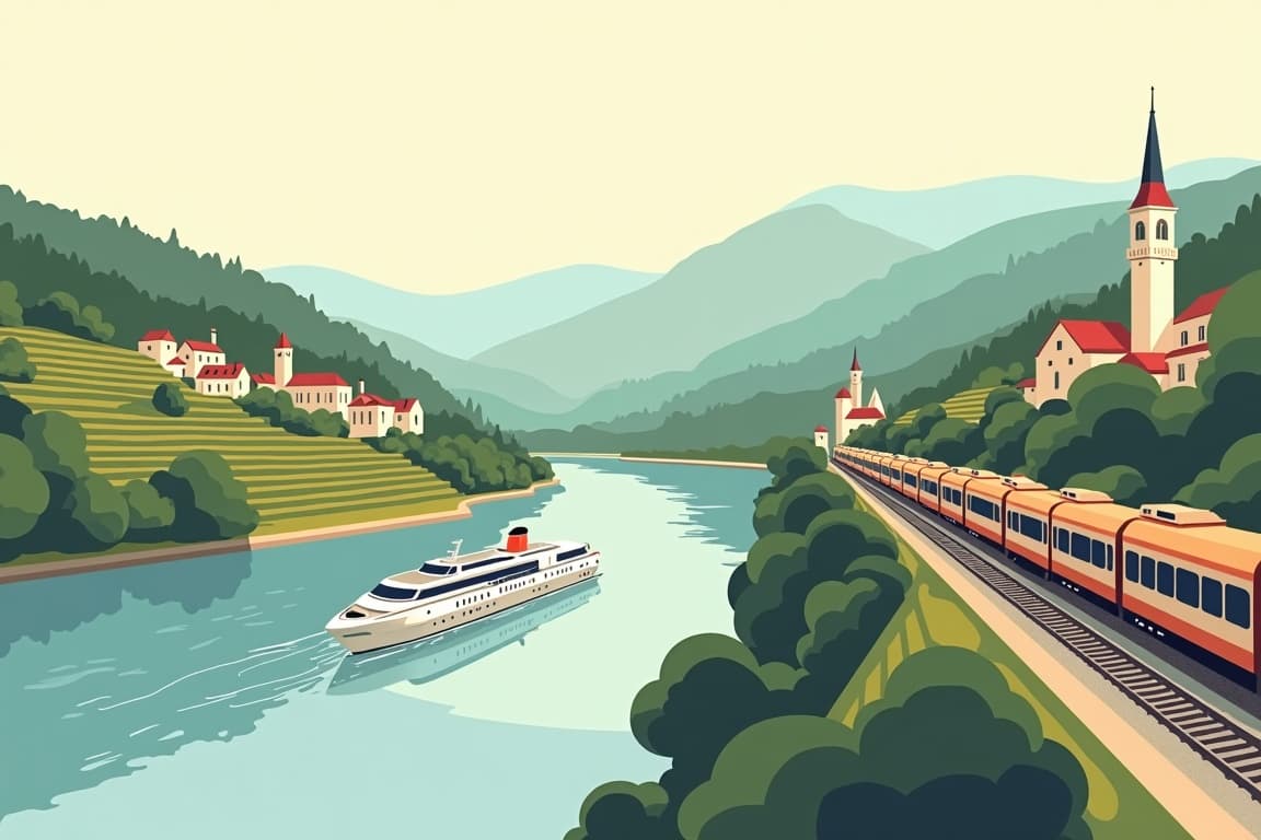 Illustration of The Classic Blue Danube Cruise