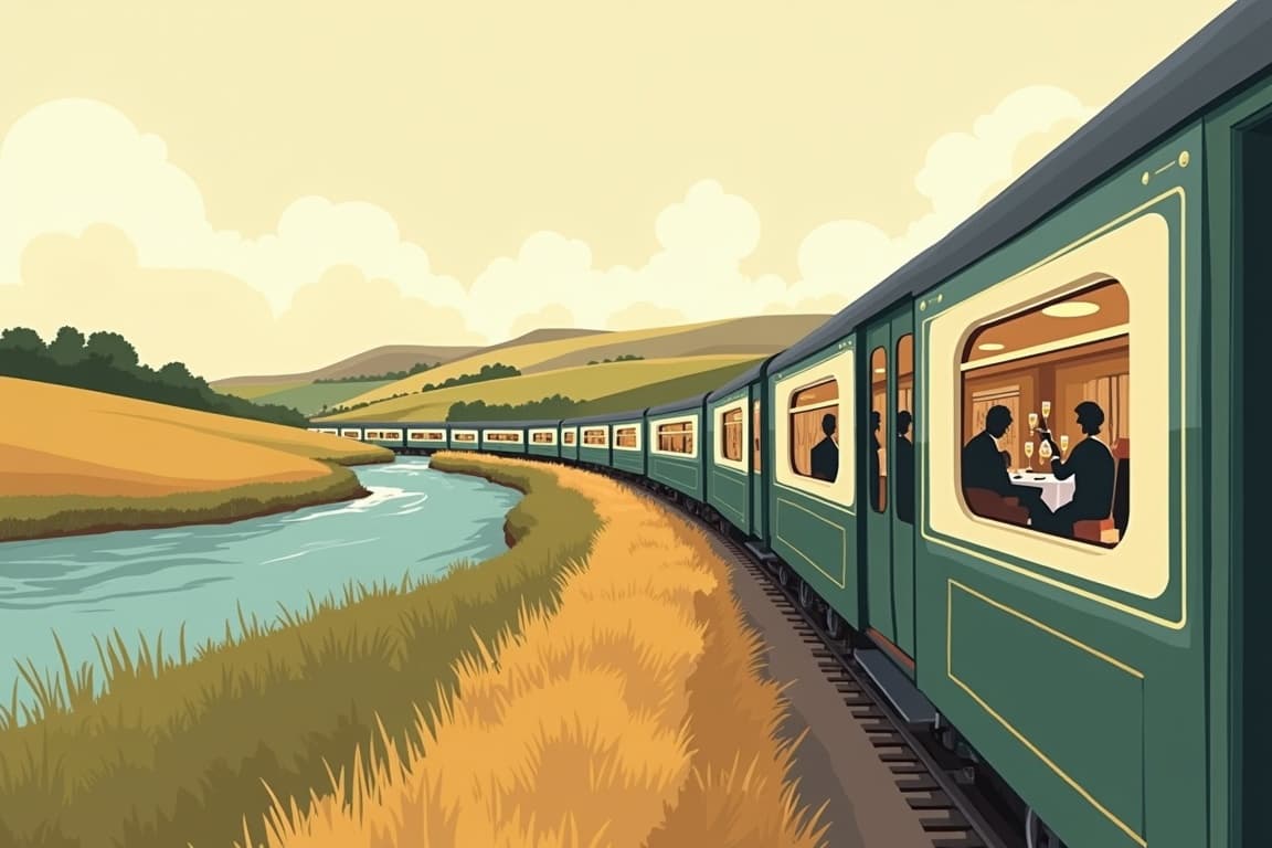 Illustration of The Dinner hosted by James Martin