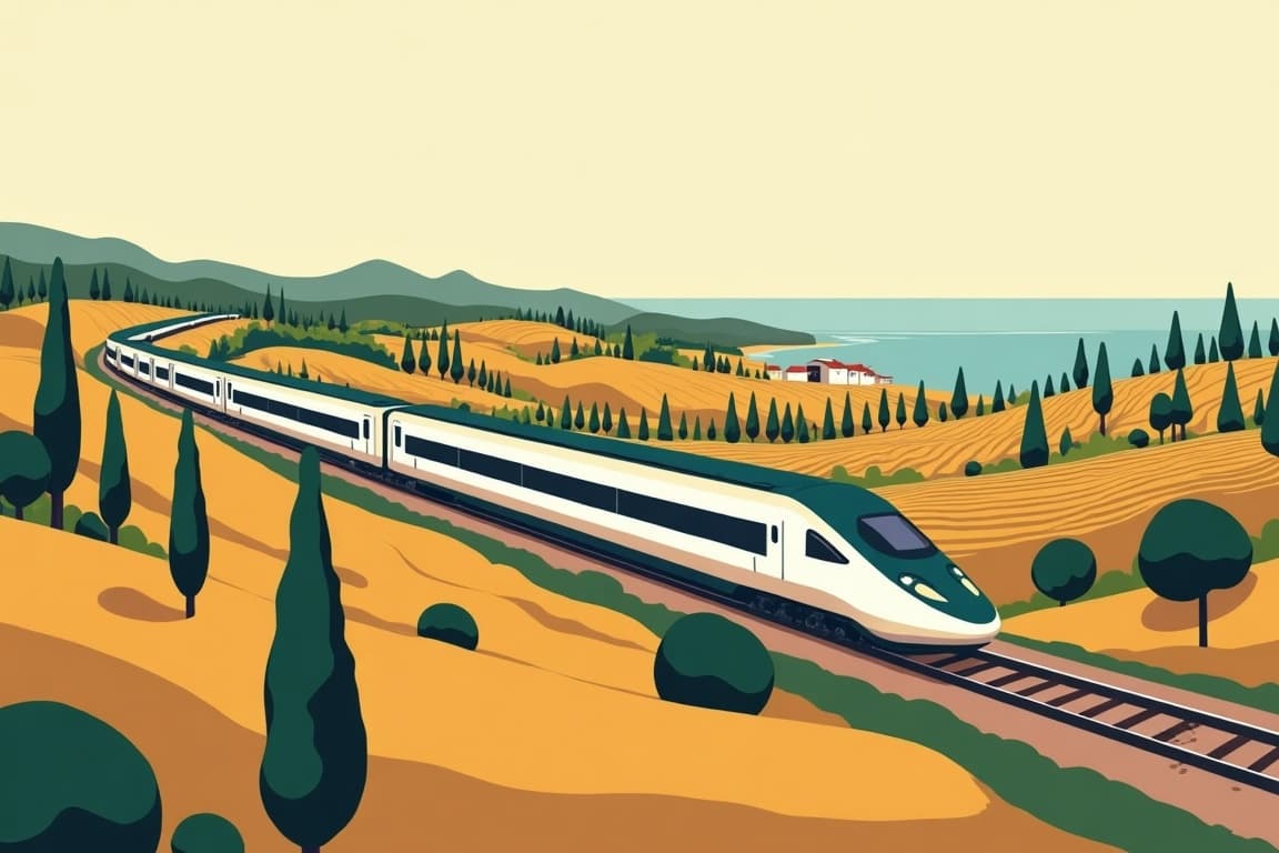 Illustration of The Flavours of Tuscany