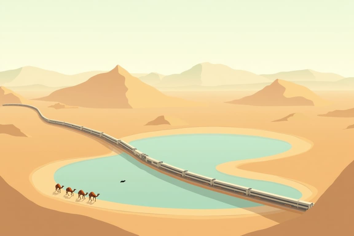Illustration of The Grand Silk Road