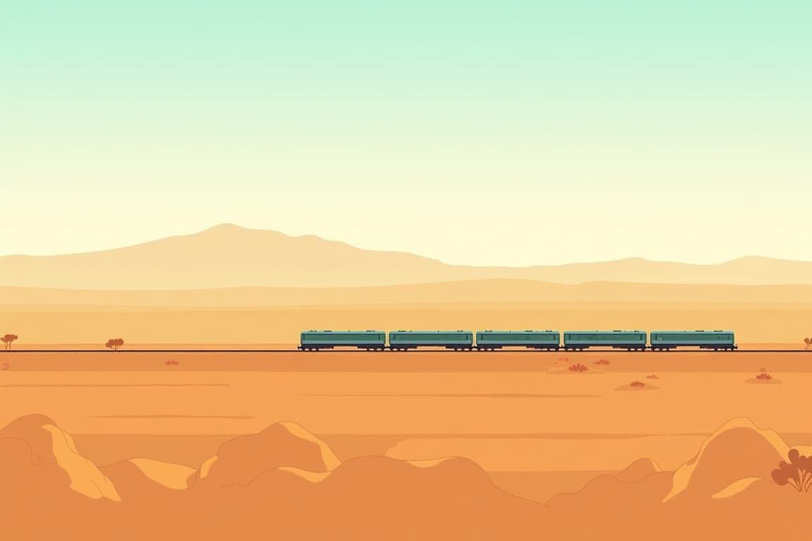 Illustration of The Great Ghan Adventure