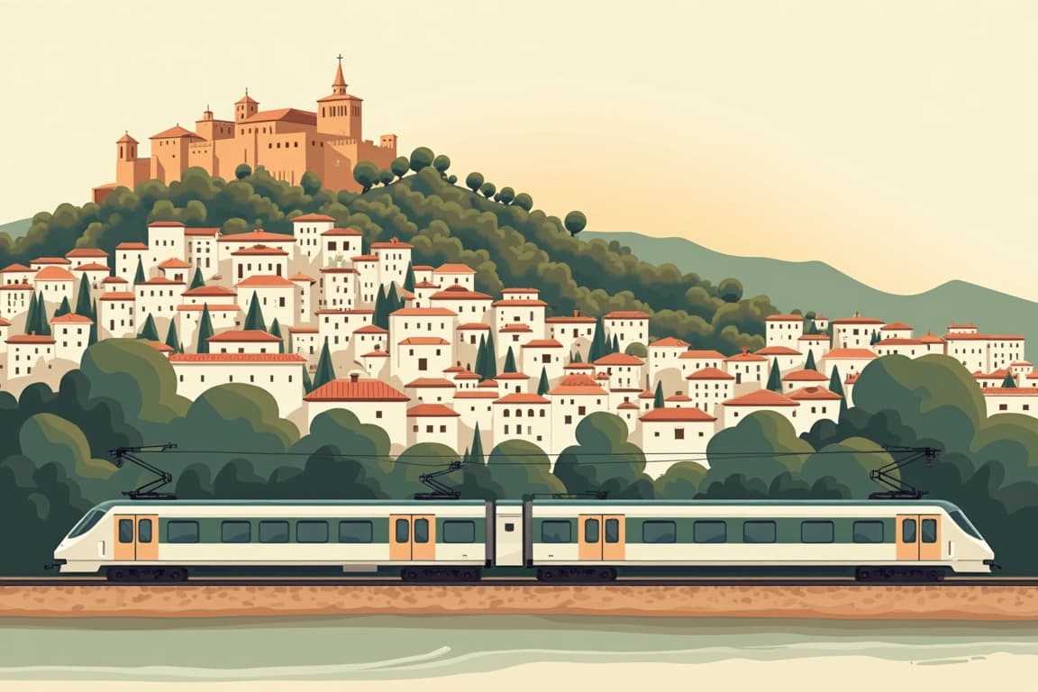 Illustration of The Highlights of Southern Spain