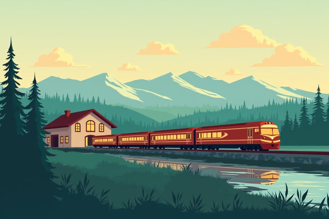 Illustration of The HooDoo Choo Choo