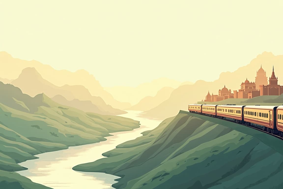 Illustration of The Indian Panorama