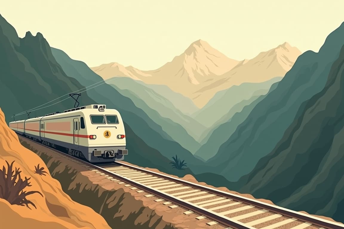 Illustration of The Luxury Trains of Peru