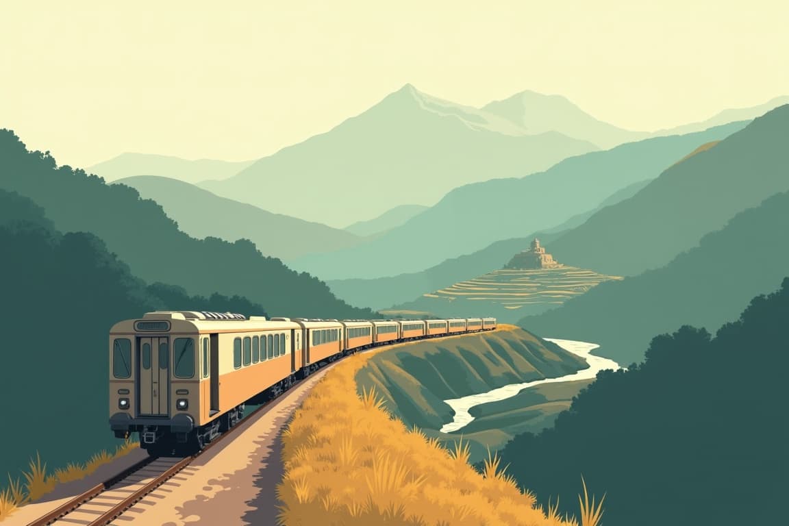 Illustration of The Private Machu Picchu Train