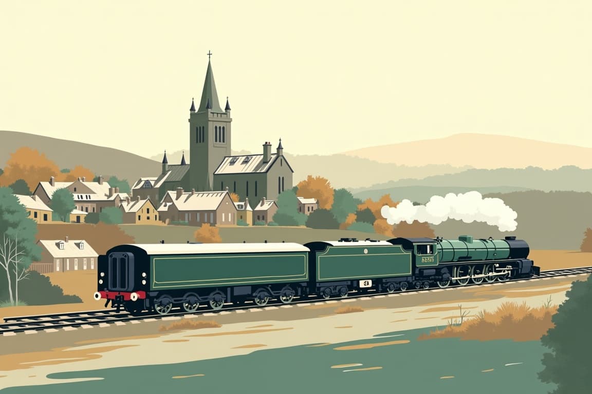 Illustration of The Sherborne Christmas Carol