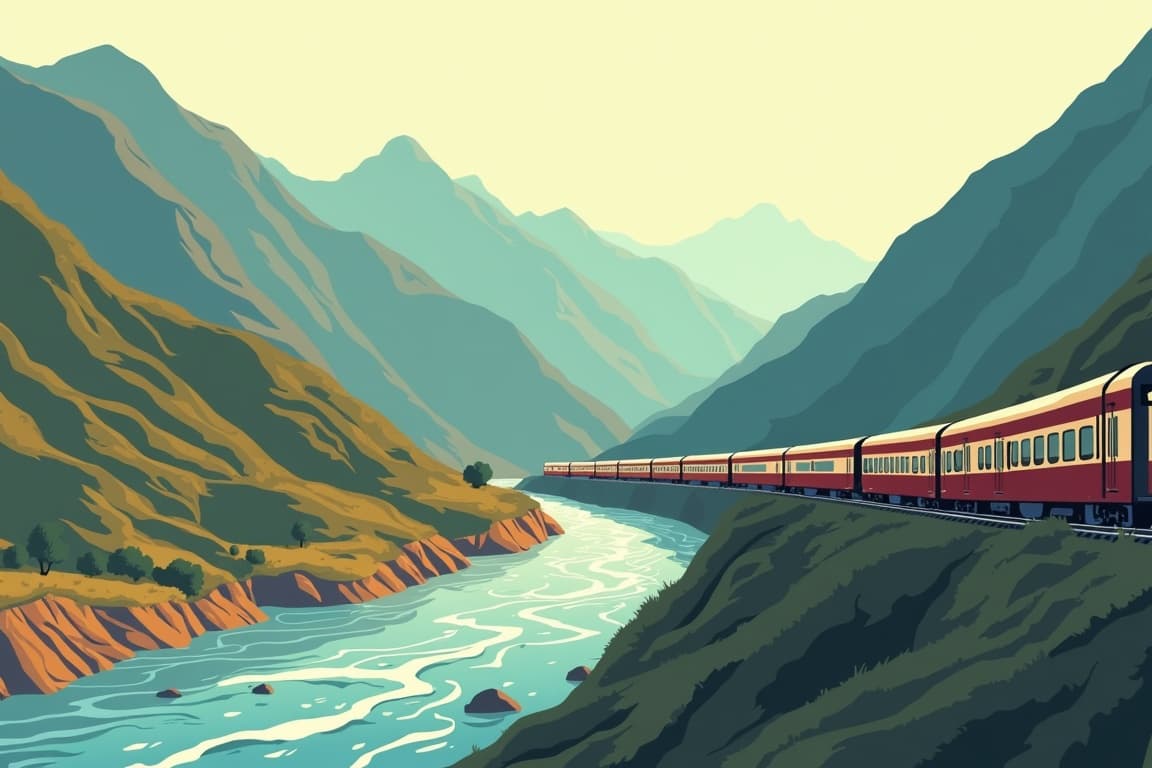 Illustration of The Voyager Machu Picchu Train