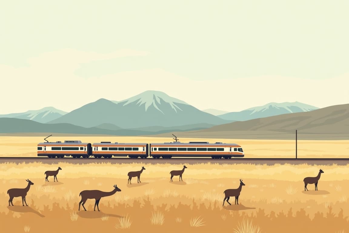 Illustration of Train to Machu Picchu (Luxury)