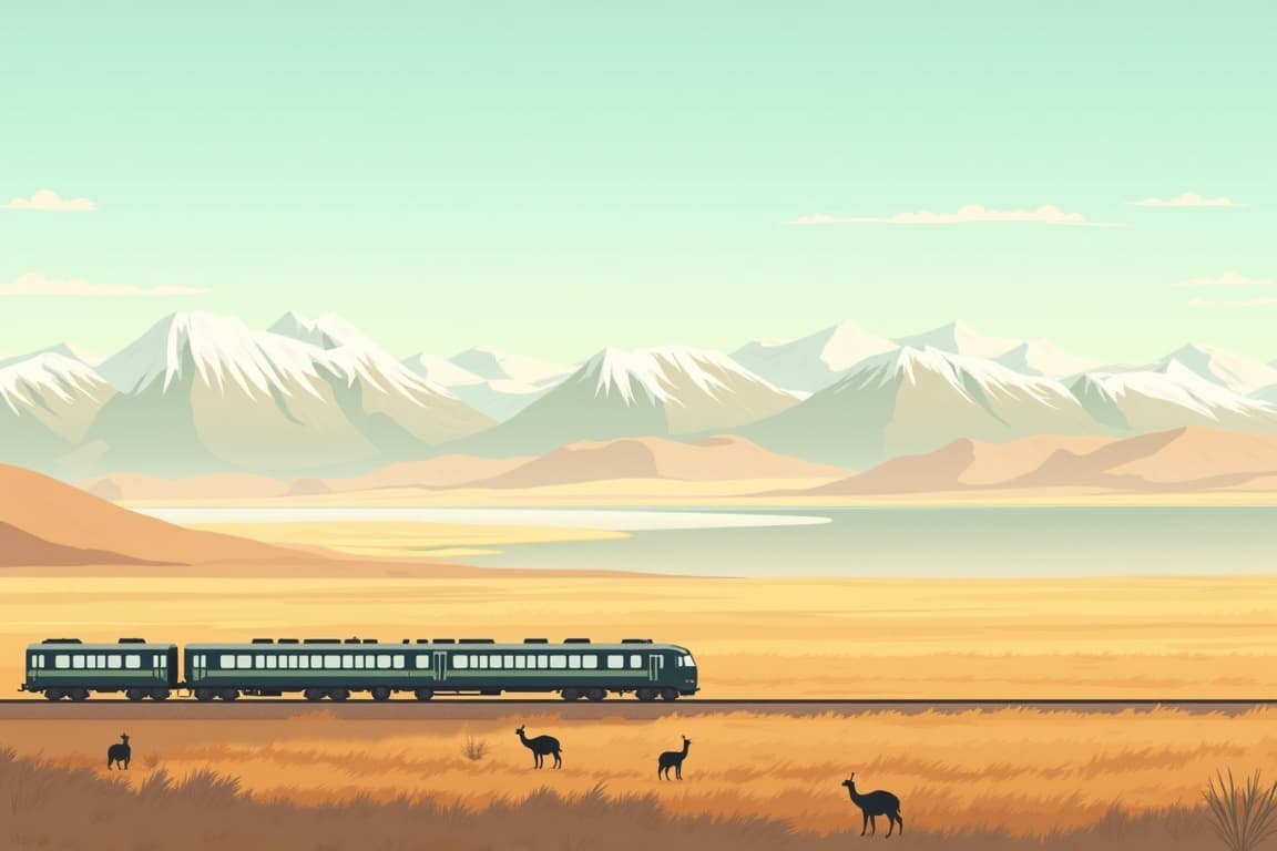 Illustration of Train to Machu Picchu (Superior)