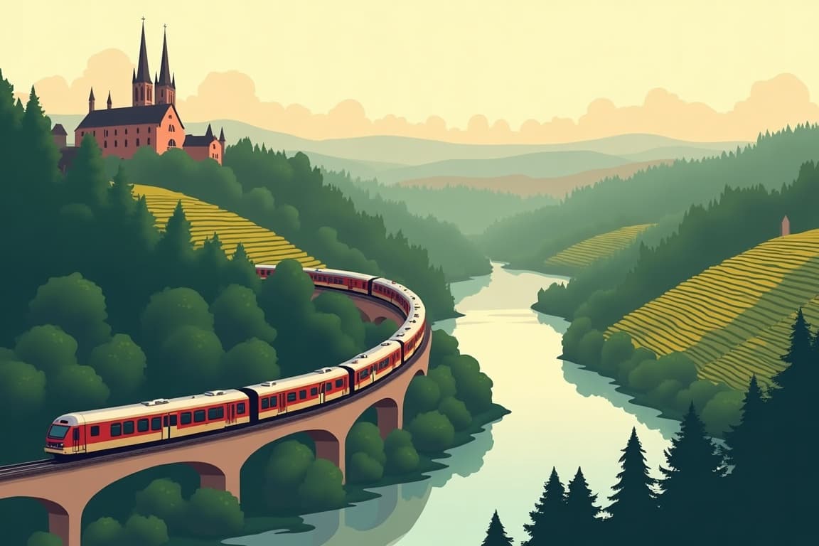 Illustration of Treasures of the Rhine