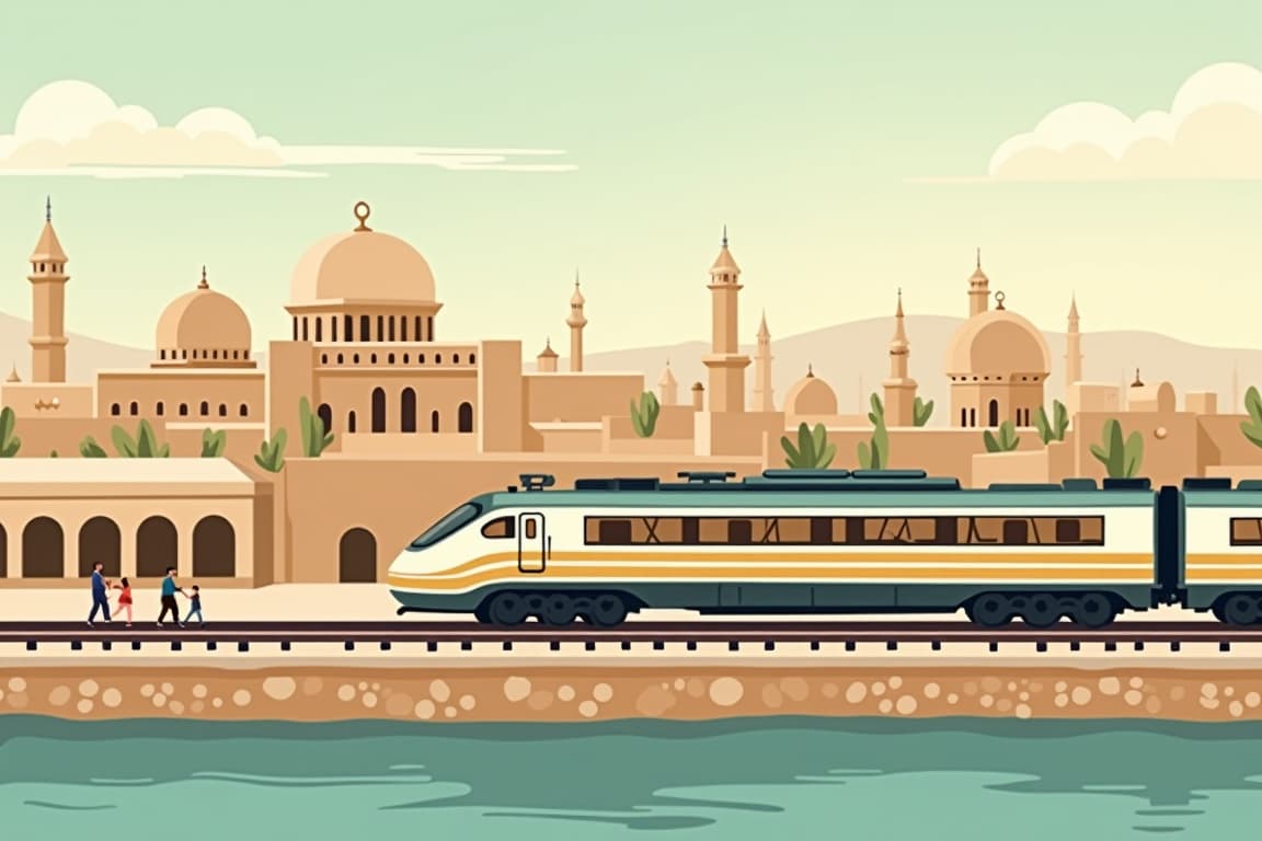 Illustration of Treasures of Uzbekistan
