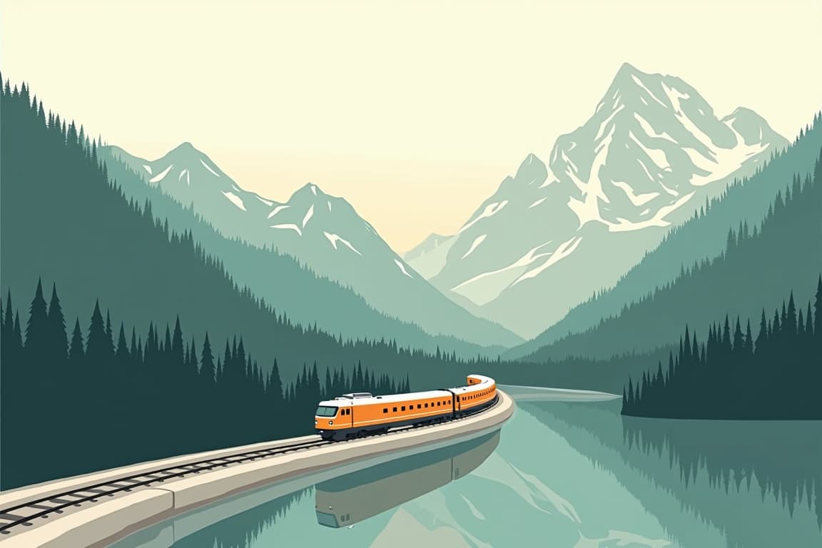 Illustration of Ultimate Canadian Rockies