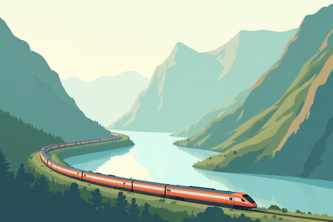 Illustration of Ultimate Nordic Rail Adventure