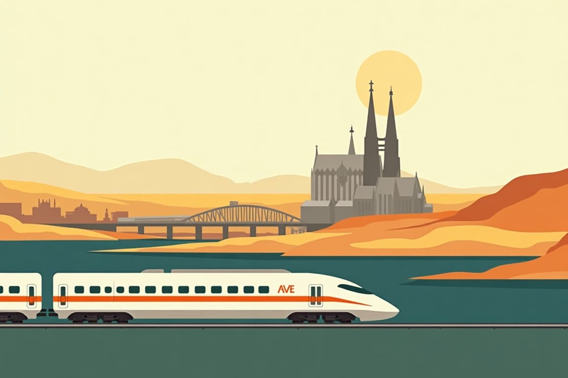 Illustration of Vibrant Spain