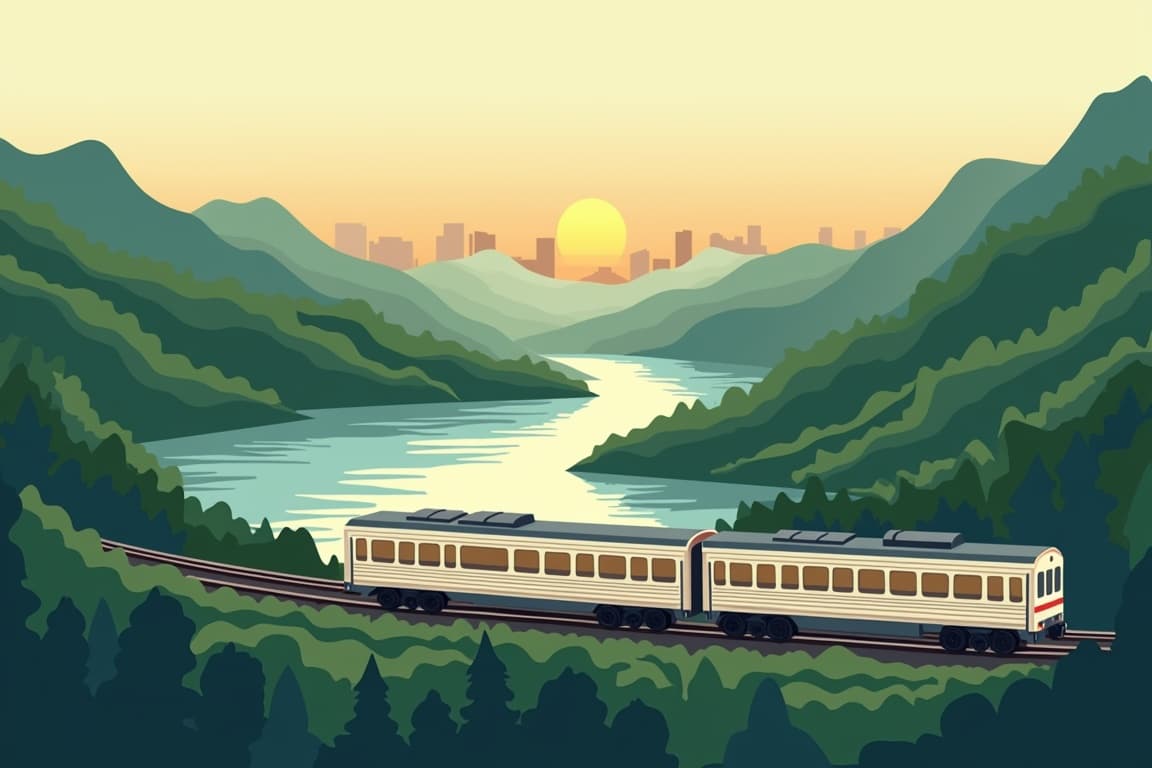Illustration of Vietnam to Cambodia Group Tour