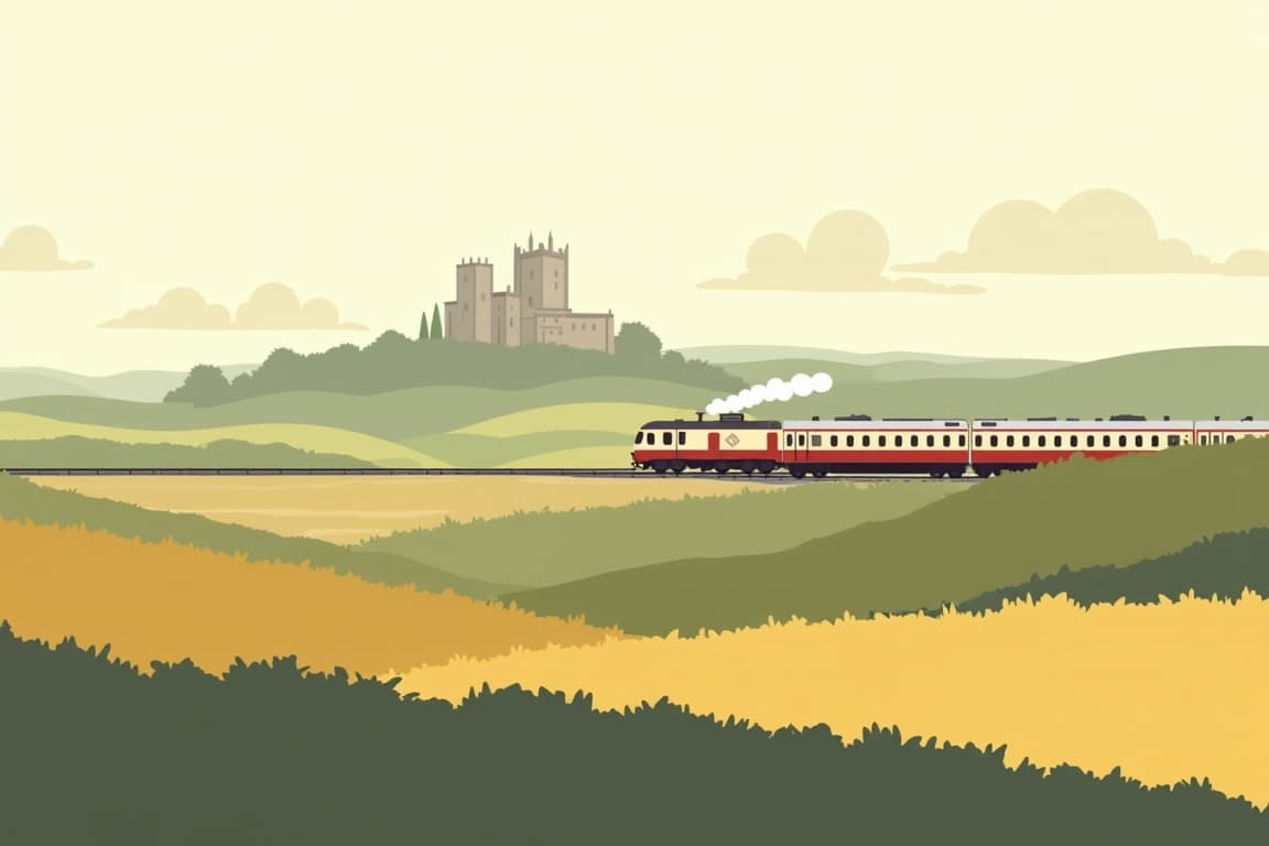 Illustration of Walworth Castle & Durham